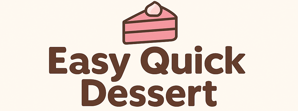 Logo of Easy Quick Dessert – a blog for quick and easy dessert recipes.