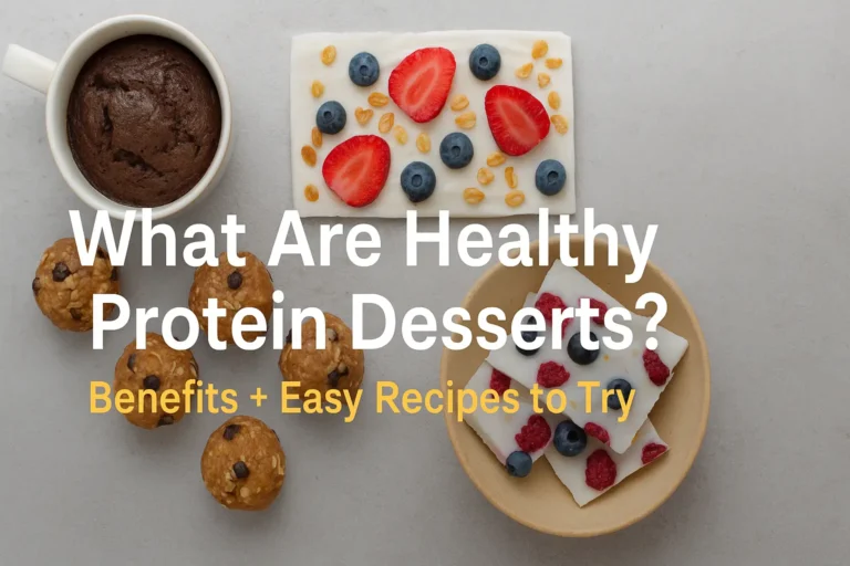 Healthy Protein Desserts