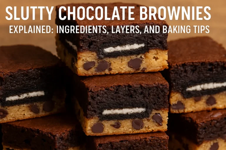 Slutty Chocolate Brownies