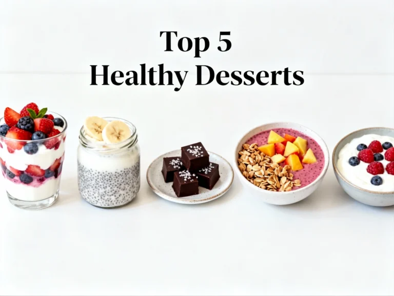 Top 5 Healthy Dessert