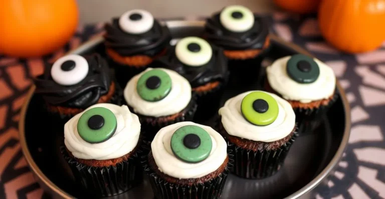 Monster Eye Cupcakes