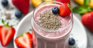 Health Benefits of Chia Seeds in Fruit Smoothies