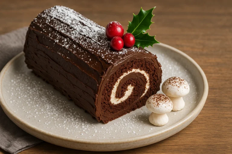 Chocolate Yule Log