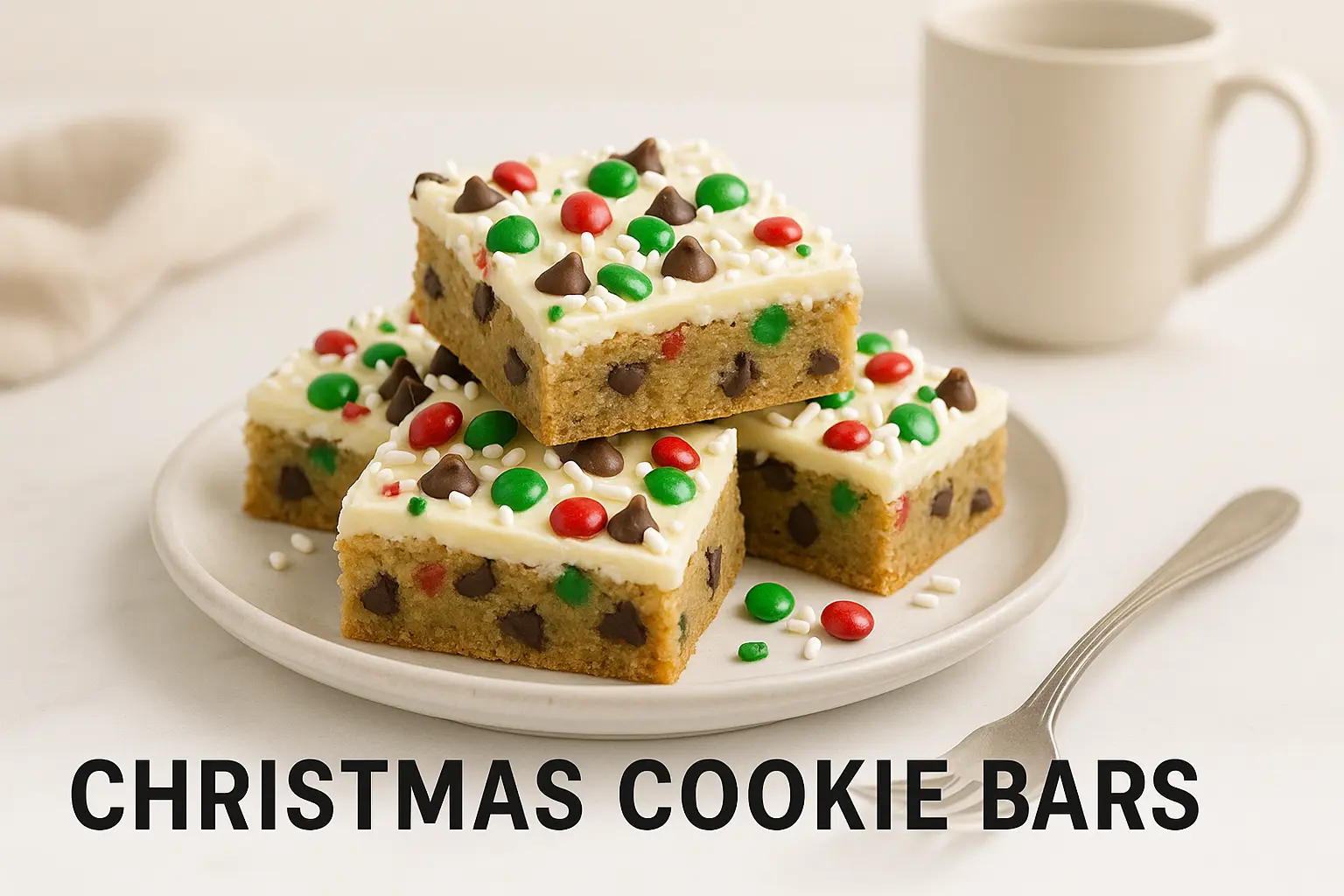 Christmas Cookie Bars