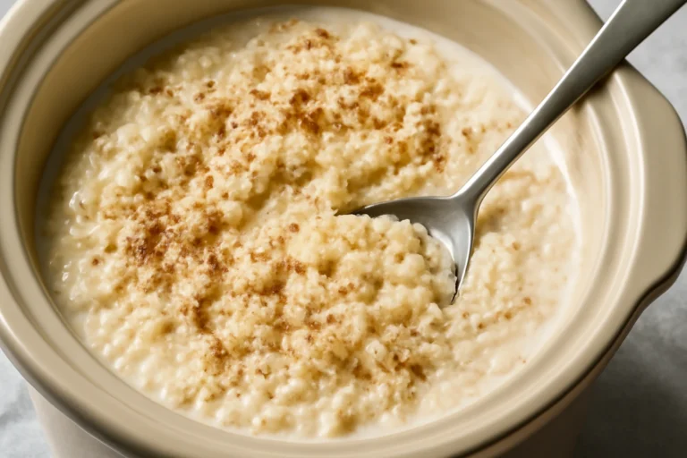 Crockpot Rice Pudding