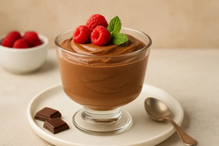 Healthy Chocolate Mousse