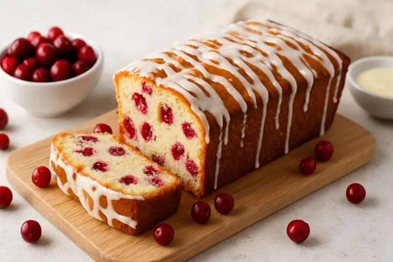 Heavenly Cranberry Pound Cake Recipe