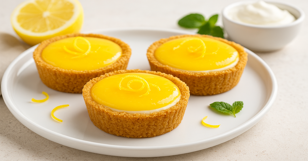 Lemon Cheesecake Tarts