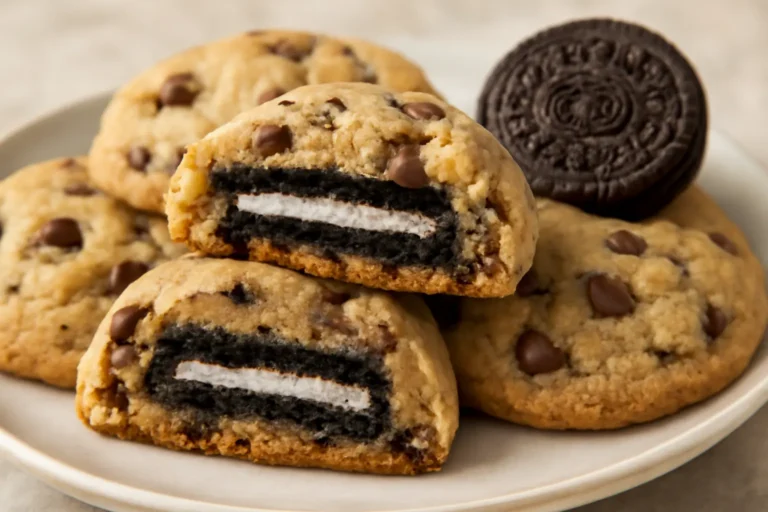 Oreo Stuffed Cookies