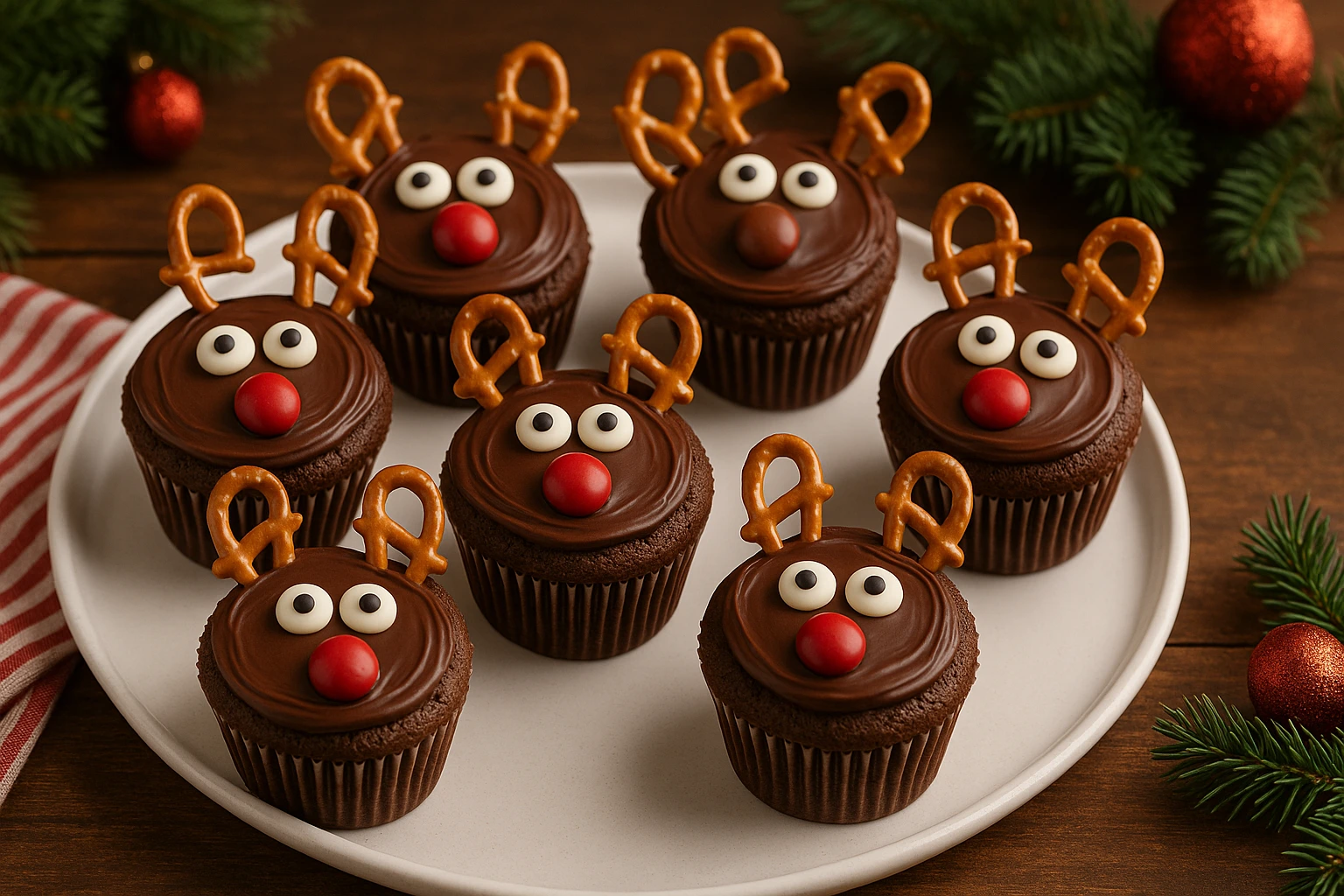 Reindeer Cupcakes