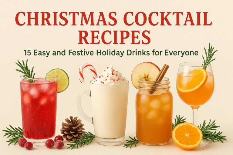 christmas cocktail recipes
