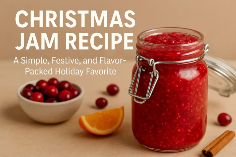 christmas jam recipe