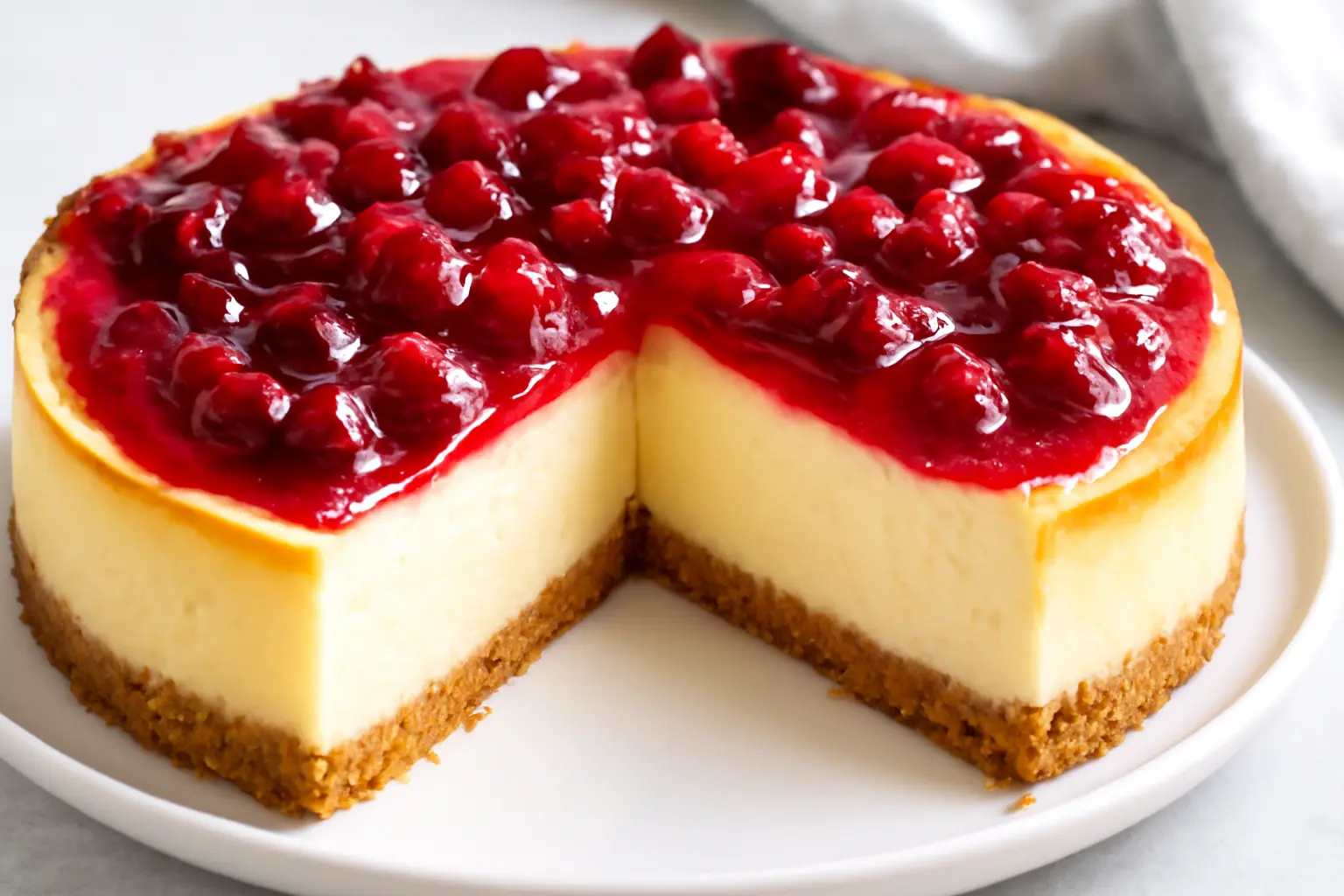 cranberry cheesecake