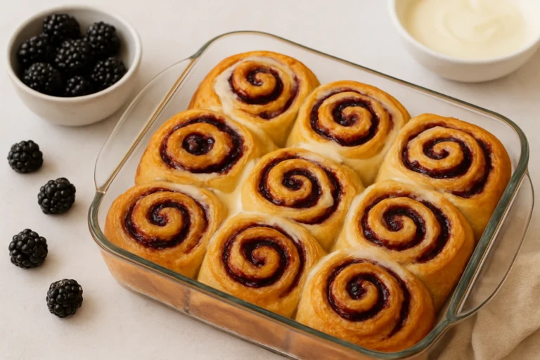 Blackberry Cinnamon Rolls