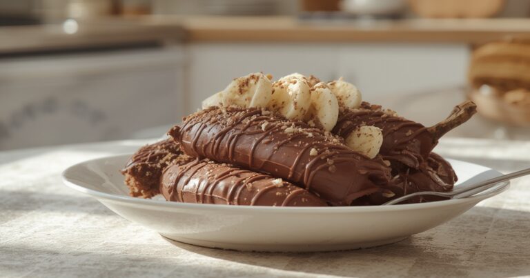 Chocolate Covered Bananas Dessert