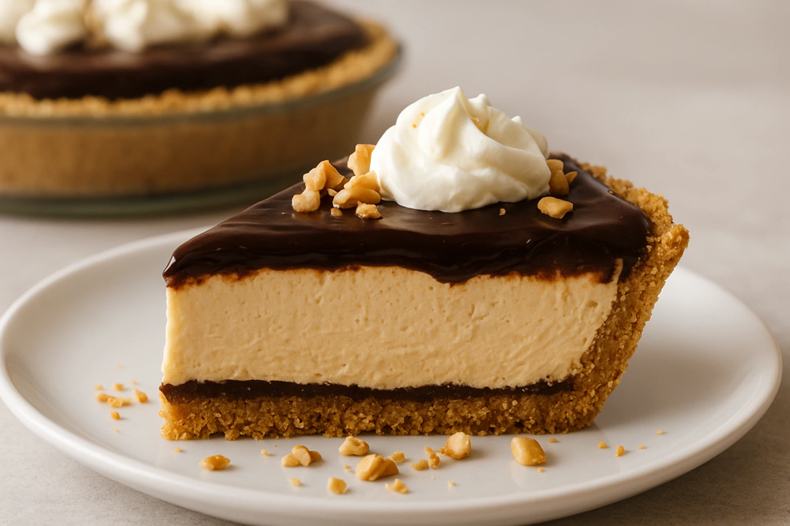 Chocolate Peanut Butter Pie