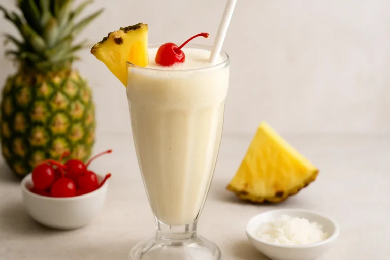 Creamy Pina Colada Milkshake Recipe