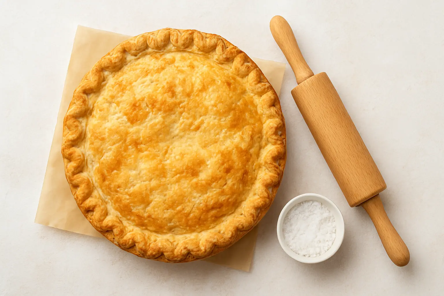 Easy Flaky Pie Crust Recipe