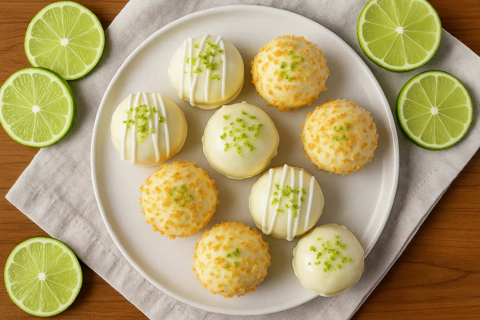 Easy and Zesty Key Lime Truffles