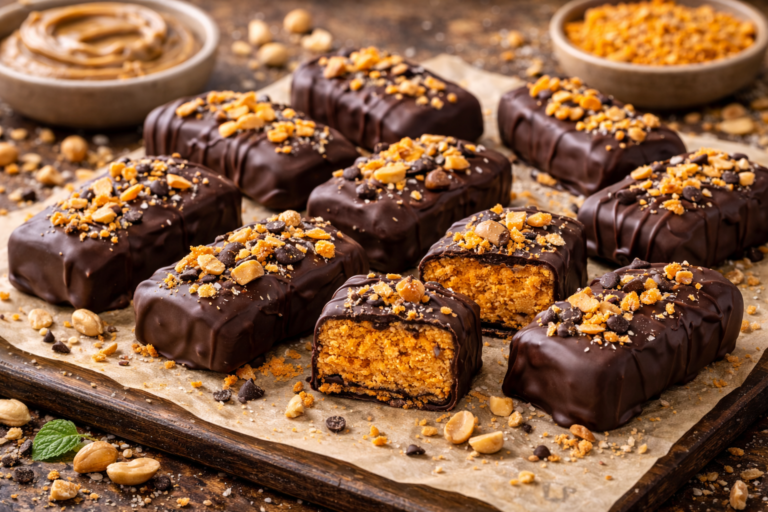 Healthy Homemade Butterfingers