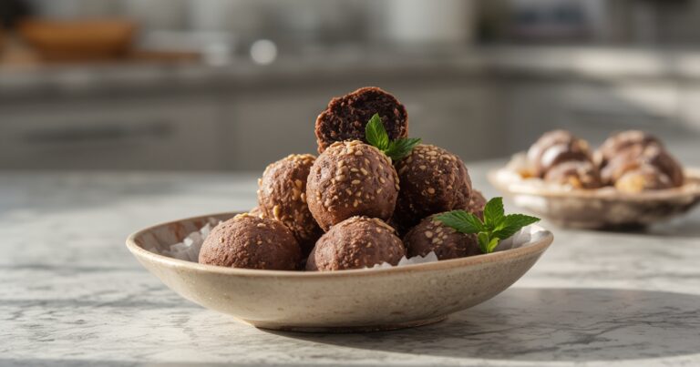 No-Bake Dubai Chocolate Balls