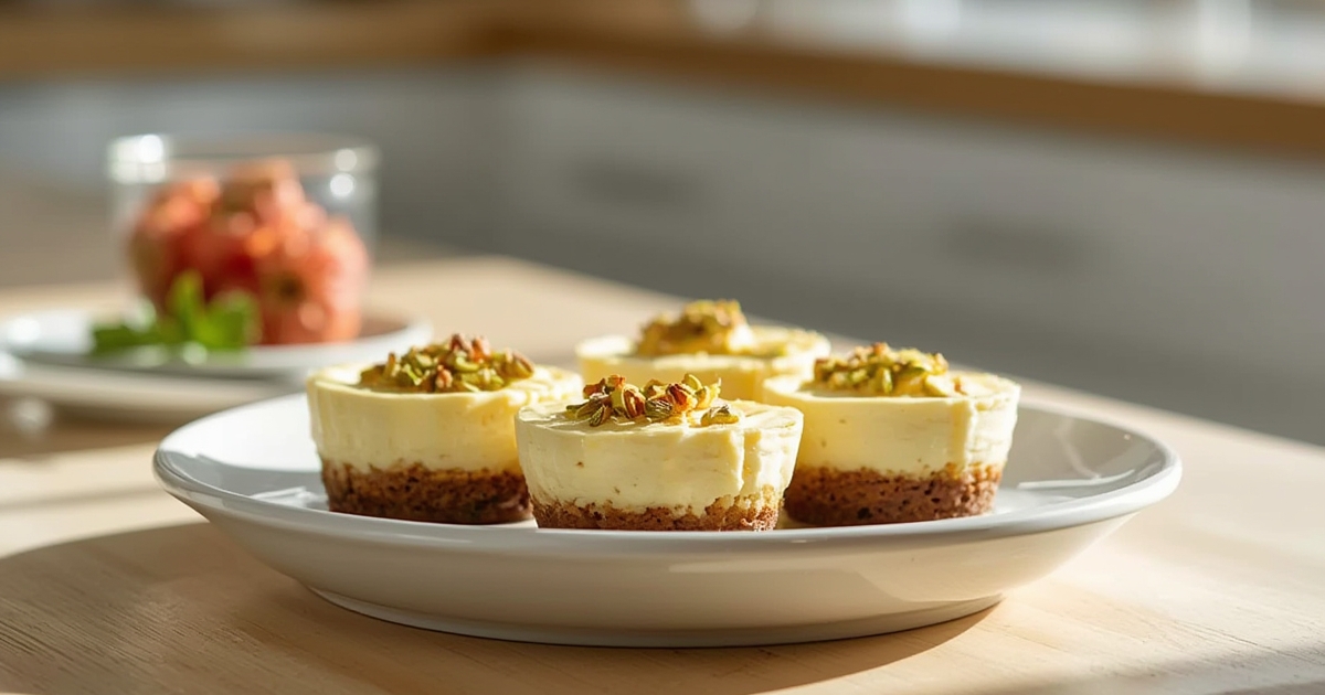 No-Bake Pistachio Cheesecake Cups