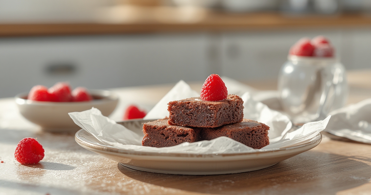 Raspberry Brownies
