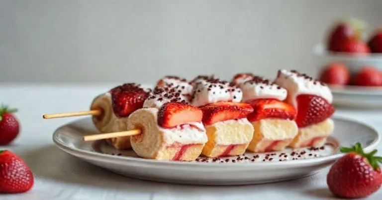 Strawberry Shortcake Kabobs