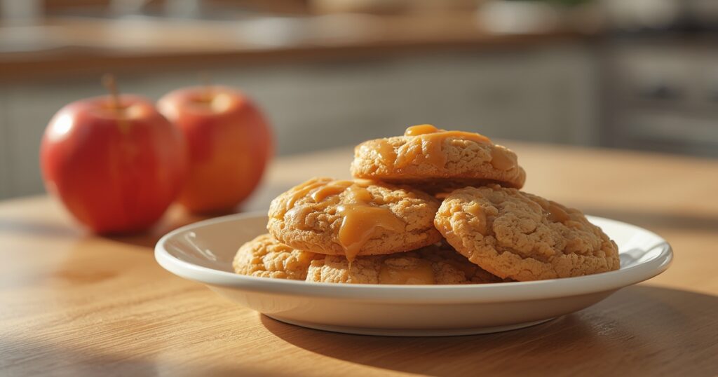Caramel Apple Cookies