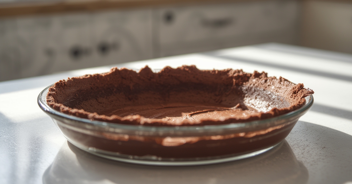 Gluten-Free Vegan Chocolate Pie Crust